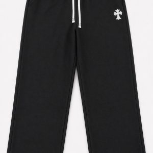 Black Casual Jogger Pants