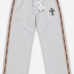 Grey Casual Jogger Pants